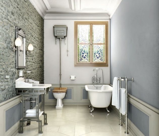 Splendid Edwardian Bathroom Modern Pic