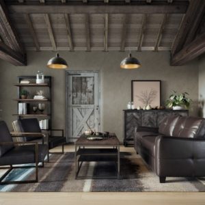 Industrial Living Room Furniture