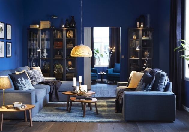 Splendid Living Room At Ikea Photo
