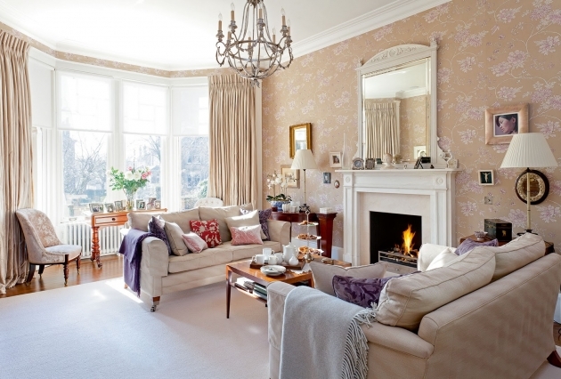 Splendid Modern Edwardian Living Room Pic