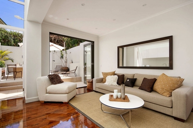 Splendid Modern Mirror Design For Living Room Picture