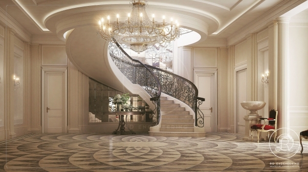 Splendid Stairs Interior Qatar Picture
