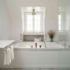 White Bathroom Interior