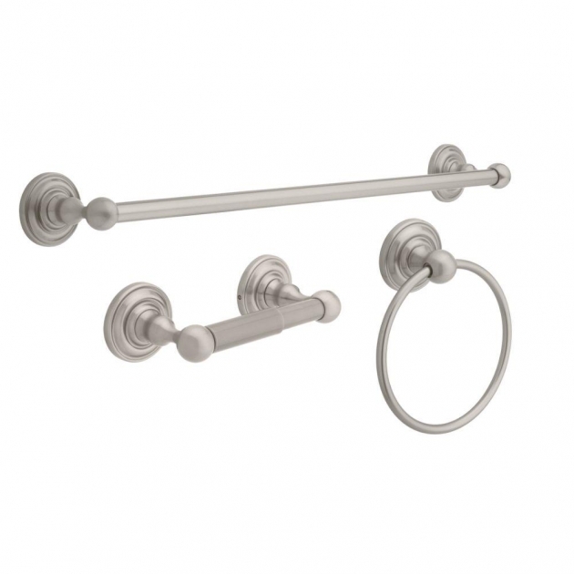 Stunning Bathroom Hardware Sets Satin Nickel Pic