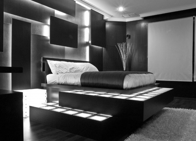 Stunning Bedroom Design Male Photo