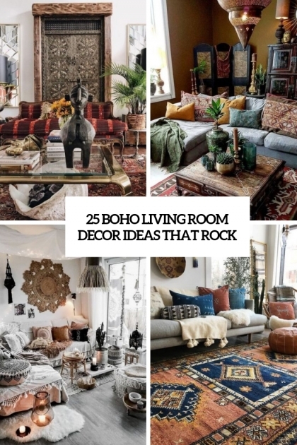 Stunning Boho Living Room Decor Pic