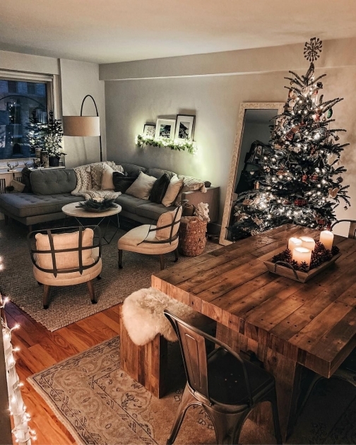 Stunning Christmas Decor Living Room Pinterest Pic