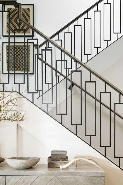 Stunning Interior Stairs Railing Designs Image