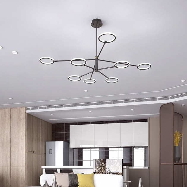 Stunning Living Room Modern Chandelier Image