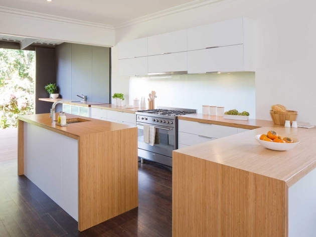 Stunning Tropical Decor Kitchen Pic