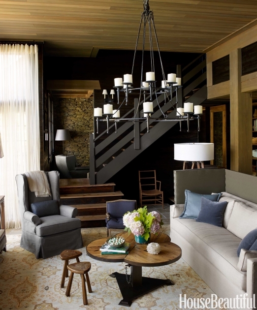 Stunning Wall Living Room Design Pic