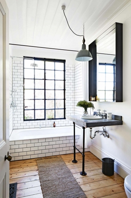 Stylish Bathroom Ideas Industrial Photo