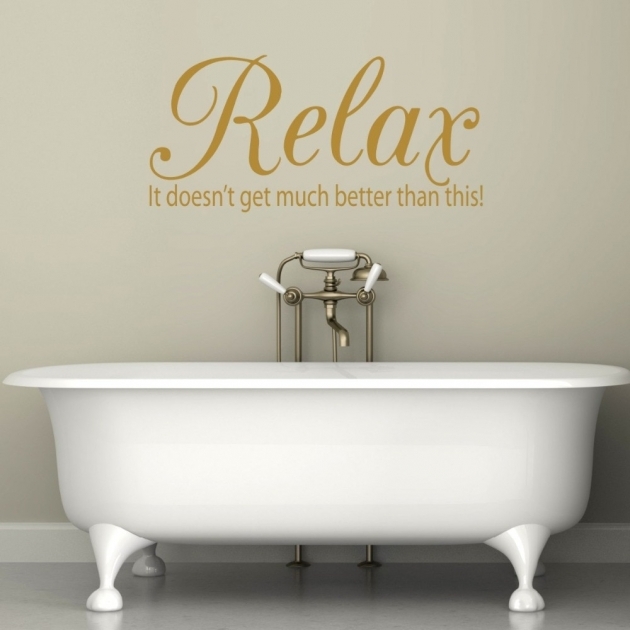 Stylish Bathroom Interior Quotes Image