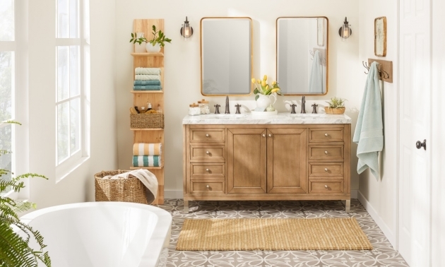 Stylish Bathroom Vanity Storage Ideas Photo