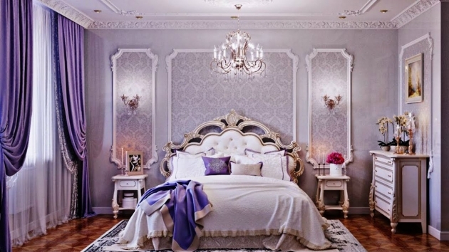 Stylish Bedroom Design Classic Interior Photo
