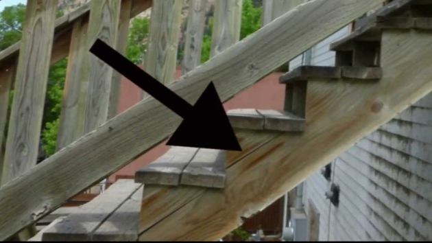 Stylish How To Repair Outdoor Wooden Stairs Picture