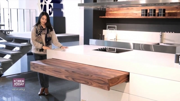 Stylish Korean Kitchen Furniture Photo