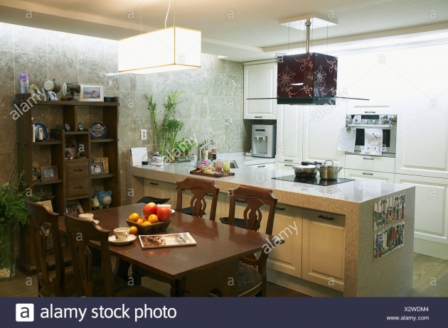 Stylish Korean Kitchen Furniture Picture