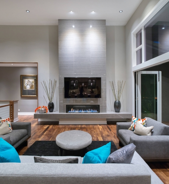Stylish Living Room Modern Ideas Image