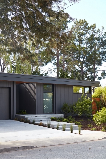Stylish Mid Century Modern Exterior Stairs Photo