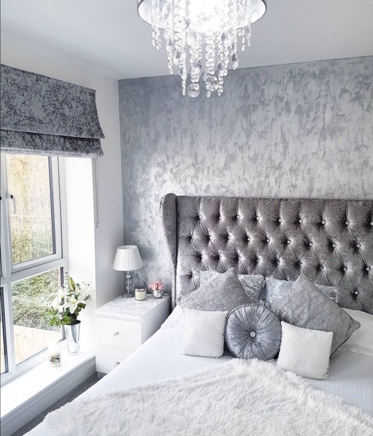 Stylish Modern Grey Bedroom Ideas Photo