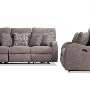 Titanium Living Room – Reclining Sofa & Loveseat