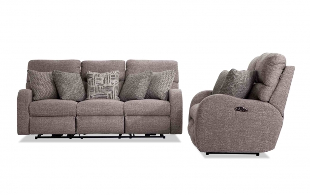 Stylish Titanium Living Room - Reclining Sofa &amp; Loveseat Image