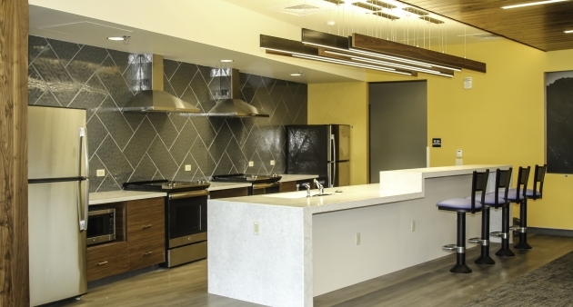 Stylish Village Hall Kitchen Design Image