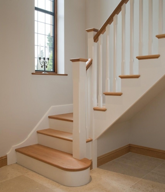 Stylish White Stairs Wooden Photo