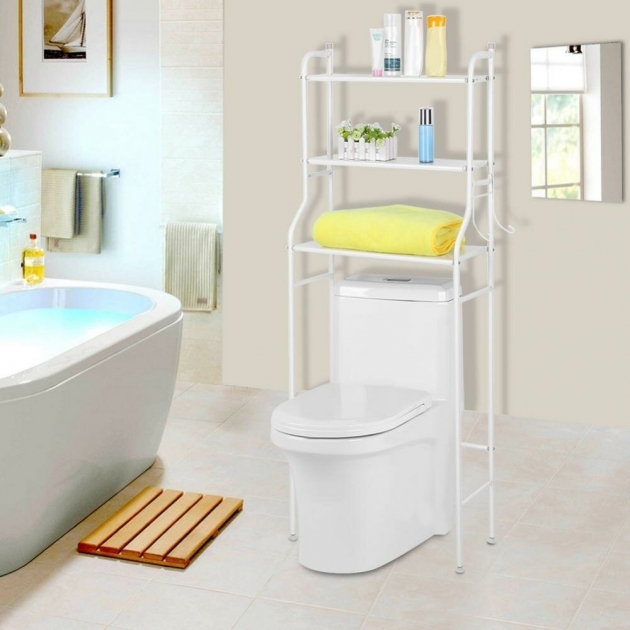 Surprising Bathroom Shelf Design Photo