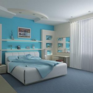Bedroom Decor Light Blue