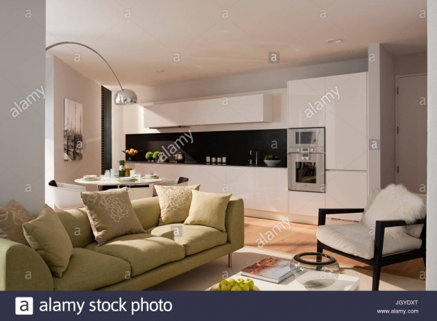 Surprising Kitchen With Sofa And Table Image