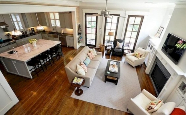 Surprising Living Room Design Open Floor Plan Image