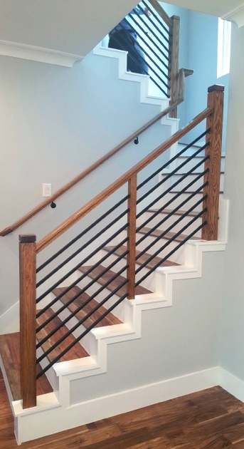 Surprising Metal Railing For Stairs Interior Image
