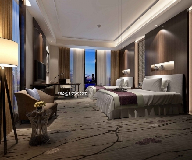 Surprising Modern Bedroom Hotel Photo