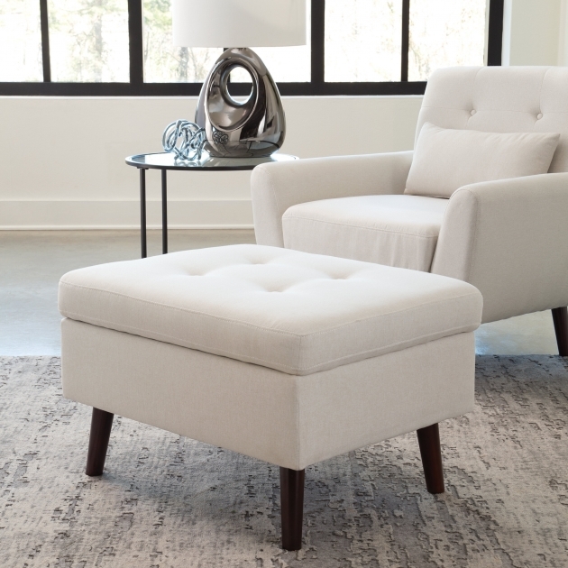 Surprising Modern Living Room Ottoman Picture