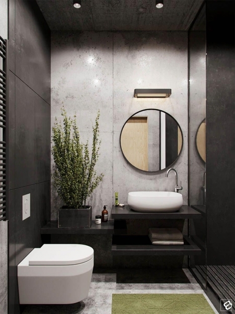 Surprising Modern Small Bathroom Interior Picture