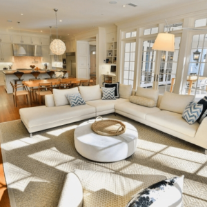 Open Plan Living Room Sofa