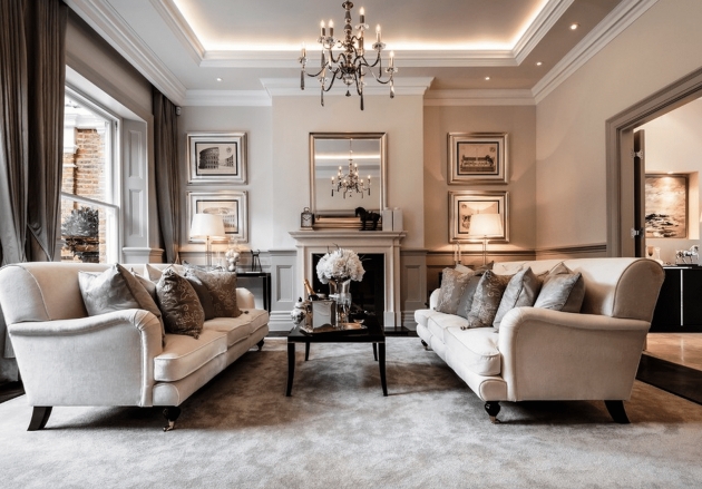 Surprising Traditional Living Room Interior Design Photo Gallery Picture