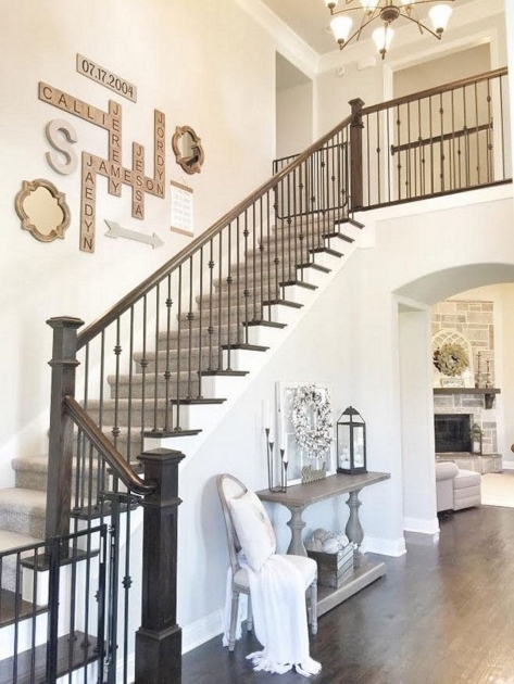Top Basement Stairs Decor Picture