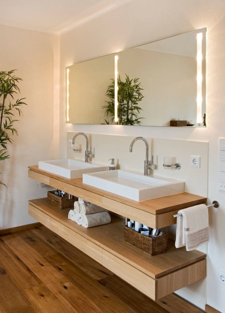 Top Bathroom Countertop Interior Design Image