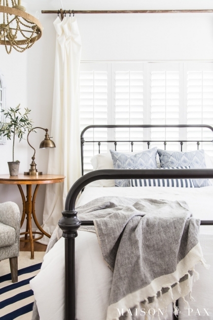 Top Bedroom Decor Blue And White Image