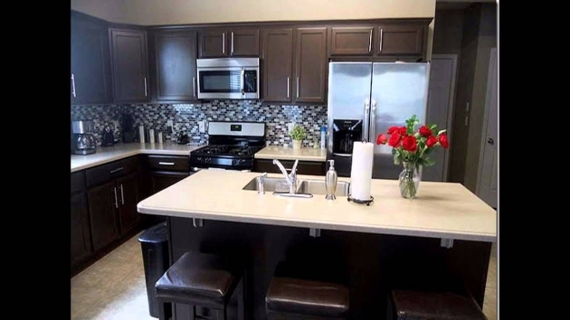 Top Kitchen Decor Brown Cabinets Photo