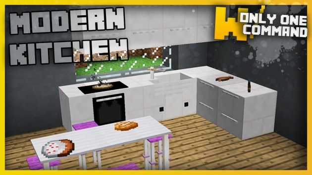 Top Kitchen Furniture Minecraft Photo