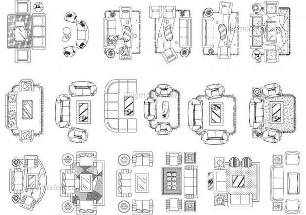 Top Living Room Dwg Pic