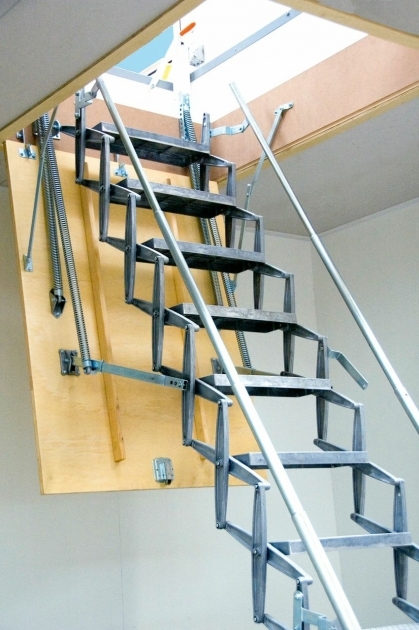 Top Scissor Stairs Roof Hatch Picture
