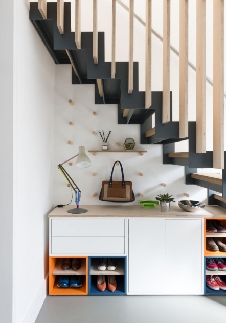 Top Stairs Almirah Design Photo