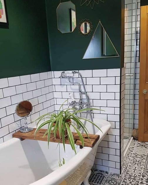 Wonderful Bathroom Design Green Image