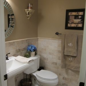 Bathroom Half Wall Tile Ideas