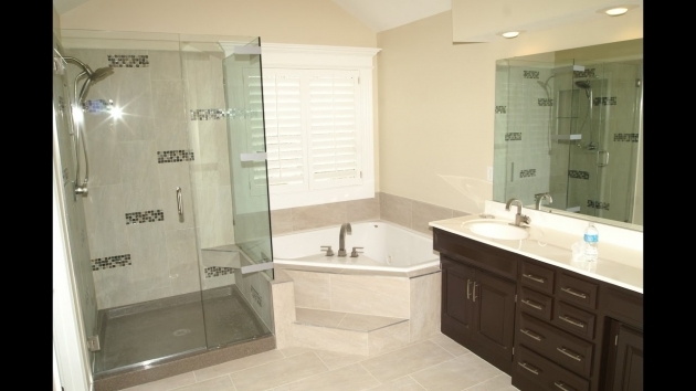 Wonderful Bathroom Ideas Corner Bath Photo